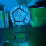 Veilleuse LED Dodécaèdre infini Couleur Art Lumière Décor Nouveauté Cadeau de Noël Technologie Cool Décoration Décoration d'intérieur
