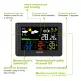 BALDR Weather Station Alarm Clock Wireless Indoor Outdoor Thermometer with Atomic Clock Forecast Station 3 Outdoor Sensors