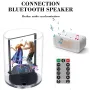 3D Hologram Projector Fan 360 Degree Viewing Angle Cylindrica Screen Advertising Display Machine LED Light Beads WIFI Control