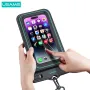 USAMS 7 Inch IP68 Waterproof Phone Pouch Bag Floating Touch Screen With Lanyard For Phones Up to 6.7 Inches For Samsung Galaxy S23 Ultra For iPhone 14 Pro Max