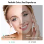 Janolia Staande lamp Wimperlicht voor Wimpertechniek LED Halve Maanlamp Wimperlamp Esthetische Lamp Verstelbare Helderheid 360° Draaibaar voor Wimpertechniek Tattoo Schoonheid