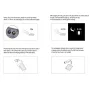 1 To 12 Red Love Valentine'S Day Courtyard Garden Decorative Light Love Ground Plug Lights IP65 Waterproof
