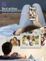 10-inch Smart WiFi Touch Digital Photo Frame Cloud Digital Photo Frame 1280*800 IPS LCD Touch Screen Built in 32GB Storage Share Photos Via App