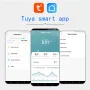 Tuya Temperature And Humidity Smart Wifi Air Box Co2 Formaldehyde Smart Home Wireless Air Quality Detector App Control