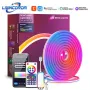 LIXINCORDA Smart LED RGB Neon Strip Lights Bluetooth Color Changing Lights LED Silicone Neon Strip Lights WiFi+Bluetooth APP Control Light Strips