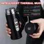 1000ML Smart LED Temperature Display Thermos Bottle Stainless Steel Portable Insulated Cup SUS304 Tea Water Bottle Vacuum Flask Cups