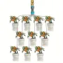 1 Set Garden Automatic Irrigation Device Horticulture Irrigation System with 10 Dripper Greenhouse Balcony Pot Plant Accessories Drip Irrigation Device