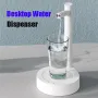 Desktop Water Bottle Dispenser Automatic Smart Electric Water Dispensers for 5 Gallon & Universal Bottles USB Charging 7 Levels