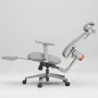 NEWTRAL MagicH-BPro Ergonomic Chair with Footrest, Auto-Following Backrest Headrest, Adaptive Lower Back Support, Adjustable Armrest, 4 Positions to Lock