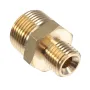 M22 Male to 1/4\ Male Adapter Brass Pressure Washer Hose Quick Connect Coupling Fitting for Karcher