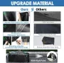 GARPROVM Garden Furniture Cover 350x260x90 Garden Table Cover 600D Heavy Duty Oxford Polyester Outdoor Patio Rectangular Cover
