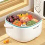 Multifunctional Ultrasonic Vegetable Cleaning Machine Household Food Removal Pesticide Residue Cleaning Machine Kitchen Fruit Dirt Cleaning Cleaning Basket