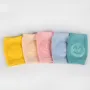Cartoon Smile Kids Knee Kads Baby Terry Socks Crawling Dispensing Non-slip Knee Pads Elbow Pads