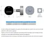 Zinc Alloy Digital Password Code Cabinet Drawer Electric Lock For Gym Hotel Swimming Pool Home Office Used