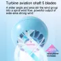1200Mah Taşınabilir El Şarjlı Ultra Sessiz Ofis Masası Mini Karikatür USB El Tipi Küçük Fan