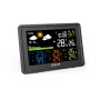 BALDR Weather Station Alarm Clock Wireless Indoor Outdoor Thermometer with Atomic Clock Forecast Station 3 Outdoor Sensors