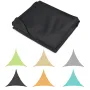 Sun Shade Sail Waterproof 420D Oxford Polyester Canopy Cover Awning Outdoor Anti-UV Protection