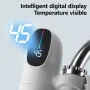 Instant Hot Water Tap Digital Display Instant Electric Water Heater Kitchen Faucet Adapter Fast Heating Digital Display Bathroom Accessories