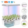 Tuya WiFi Plant Sistem Penanaman Hidroponik Lampu LED Penanam Cerdas Tanpa Tanah Penyiraman Otomatis Penanam Berkebun Rumah Dalam Ruangan