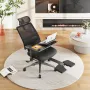 NEWTRAL MagicH-BPro Ergonomic Chair with Footrest, Auto-Following Backrest Headrest, Adaptive Lower Back Support, Adjustable Armrest, 4 Positions to Lock