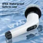 Cordless Electric Cleaning Brush Cordless Handheld Shower Washer Rotating Cleaner Multi-function Cleaner IP67 Waterproof