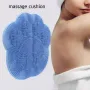 30x30cm Silicone Shower Foot Scrubber Back Body Brush Massager Pad Cleaning Bathroom