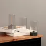 Veilleuse à filament flexible avec base magnétique, rechargeable, magnétique, anti-gravité, portable, flottante, pour table, chambre à coucher