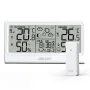 Stazione meteorologica BALDR 8.5 con schermo LCD, sveglia RCC, misuratore di temperatura e umidità digitale, calendario delle previsioni del tempo, fasi lunari, sensore di previsione wireless