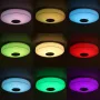 33CM 100W bluetooth WIFI LED Ceiling Light RGB Music Speaker Dimmable Lamp APP Remote Control 110-245V