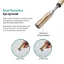 Rubinetto da cucina estraibile con sensore touch in oro spazzolato, rotazione a 360°, rubinetto da cucina intelligente, rubinetto con sensore, miscelatore monocomando
