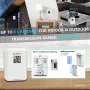 NicetyMeter 0320 7 в 1 Wi-Fi беспроводная метеостанция часы для помещения и улицы термометр гигрометр с наружным датчиком / прогноз погоды / температура / давление воздуха / влажность / анемометр / дождемер / фазы Луны