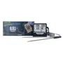 BALDR Split Dual Probe Food Thermometer Large Screen Electronic Food Thermometer Intelligent Split Digital Display Dual Probe Barbecue Fork Temperature Warning