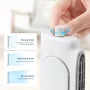 Baseus Bladeless Monitor Fan Screen Clip on USB Fan for Space Saving Stand Up Desk Air Cooler For Home Office Outdoor Camping