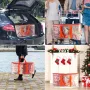 3pcs Extra Large 92L Heavy Duty Clear Moving Bags with Fixed Shoulder Strap Zipper Closure Foldable Water and Stain Resistant Stylish Storage Tote Bag Perfect for Going Out