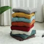 45*45CM Snow Fleece Chair Cushion Plush Tatami Floor Cushion Soft Square Plush Chair Cushion