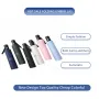 8-Rib Travel Umbrella Windproof Automatic Open and Close Multicolor Portable Rain Sun Protection for All Weather Conditions