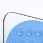 30x30cm Silicone Shower Foot Scrubber Back Body Brush Massager Pad Cleaning Bathroom