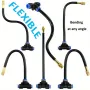 Professional Mist Rotating Nozzle Automatic Watering Kit 20m Universal Drip Irrigation Kit Adjustable 7.87\ Brass Mist Nozzle Automatic Watering System for Balcony Greenhouse Gardening