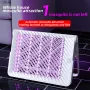 2 In 1 Wall-mounted Vertical Dual-purpose Skynet Mosquito Killer Lamp Electric Fly Swatter Racket Mosquito Killer Lamp for Home, Outdoors