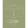 Automatic 8-Rib Sun Protection Umbrella Fully Automatic Pocket Umbrella Cute Mini Black Coated Five Fold Sun Umbrella Mini Portable Pocket Umbrella