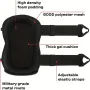 1 Pair Of Professional Knee Pads with Thick Gel Pads Double Straps Adjustable Clips Protective Knee Pads for Home Working Gardening Construction