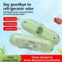 Refrigerator Deodorizer Ozone Sterilization Air Purifier 1200mAh Battery with Quick Air Purification for Effective Odor and Germ Removal