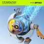 Portable Hanging Neck Fan 900mAh Battery Foldable Summer Cartoon Cooling Fan Rechargeable Bladeless Mute Fans Outdoor For Children Kids