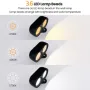 Modern Magnetic Suction LED Wall Sconces Lamp USB Rechargeable 3000mAh Touch Control Wall Lamp Reading Lights for Bedroom Dorm Room Bedside Night Lights