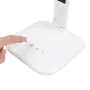 Lámpara de escritorio de 14 LED con puerto USB, lámpara de lectura plegable, regulador de intensidad, luz de control táctil