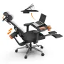 NEWTRAL MagicH-BPro Ergonomic Chair with Footrest, Auto-Following Backrest Headrest, Adaptive Lower Back Support, Adjustable Armrest, 4 Positions to Lock