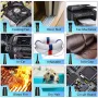 51000RPM Rechargeable Cordless Handheld Dust Blower with Cleaner Brush Portable Electric Compressed Air Duster Electronics Cleaner Dust Blower
