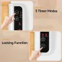 Multifunctional Silicone Insulated Food Warming Board Electric Food Warming Mat 3-Level Temperature Adjustable Compatible With Metal, Ceramic, Glass And Enamelware