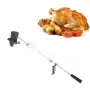Stainless Steel Electric Barbecue Grill Barbecue Supplies Household BBQ Grill Barbecue Tool Set Automatic Barbecue Stick Outdoor Camping BBQ Barbecue Rack Kit