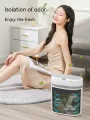 12L Slim Smart Sensor Trash Can Dual Mode Auto-Kick Sensor Home Sensing Automatic Trash Can Bathroom Side Seam Large Capacity Trash Can Creative With Lid Trash Can